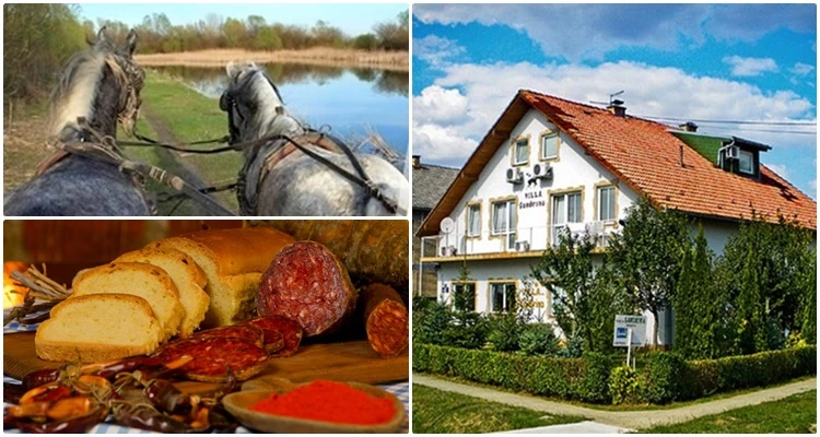 [Baranja] Villa Sandrina: 3 dana/2 noći s Polupansionom + baranjski doručak, 1x večera uz živu muziku i izlet u Orlov put za 2 osobe za 849 kn!