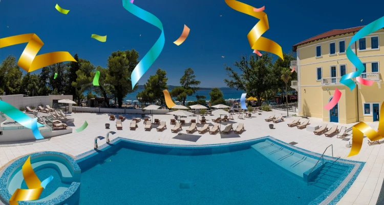 [Crikvenica] Hotel Esplanade****: Veseli karnevalski vikend na obalnoj šetnici uz glavnu gradsku plažu!