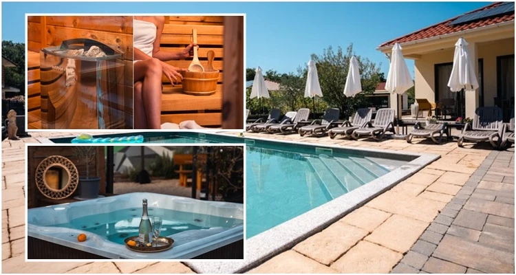 [Klimno] VSG Resort: Jesenski odmor uz 2 ili 3 noćenja za 2 ili 4 osobe uz korištenje saune, jacuzzija, grijanog vanjskog bazena te zone za roštilj!