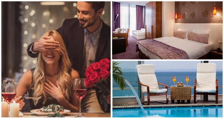 [VALENTINOVO-Podstrana] Hotel San Antonio**** 1 noćenje uz doručak, romantičnu večeru i jacuzzi u sobi za dvoje!